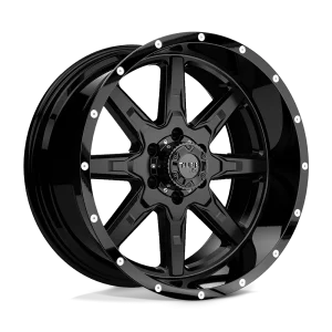 Tuff Wheels – T15 – Black – 20″x10″ -19mm – All weather Wheels – 2010T15-96140M06B